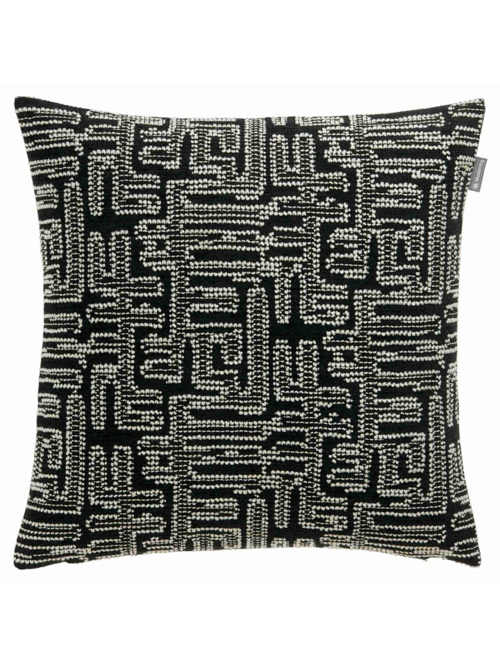 Musterring Zierkissenhülle TWIST in Schwarz günstig kaufen 45 x 45 cm