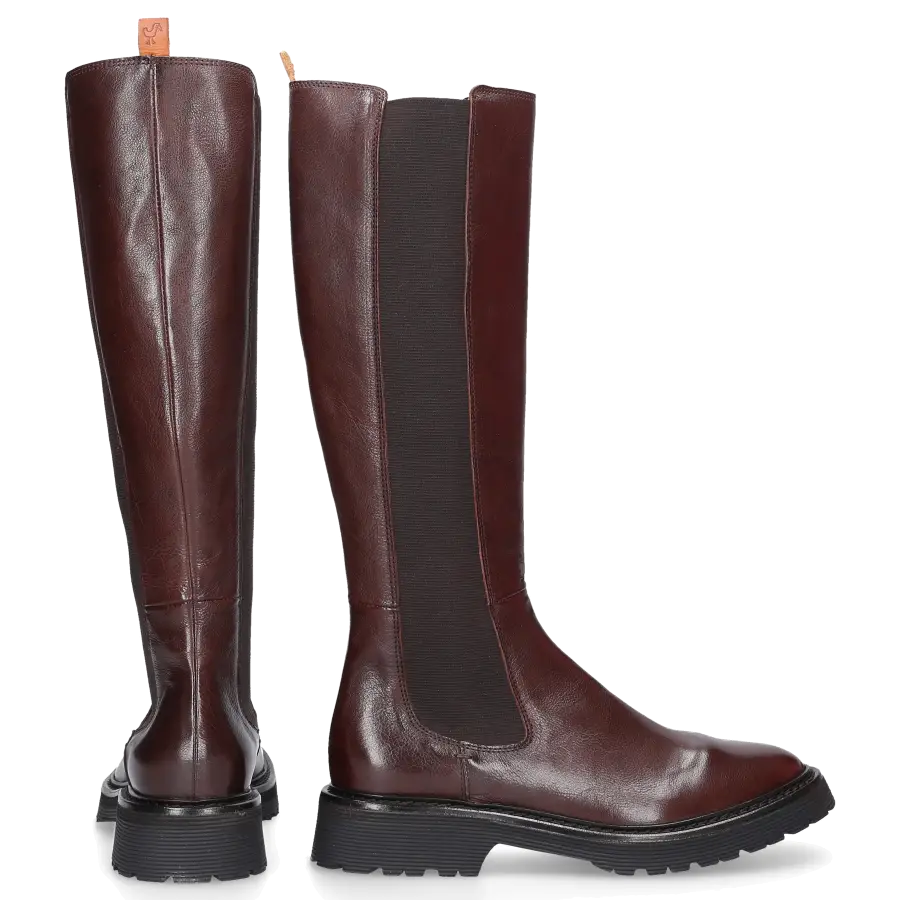 Elia Maurizi - Stiefel ALFA Kalbsleder - braun