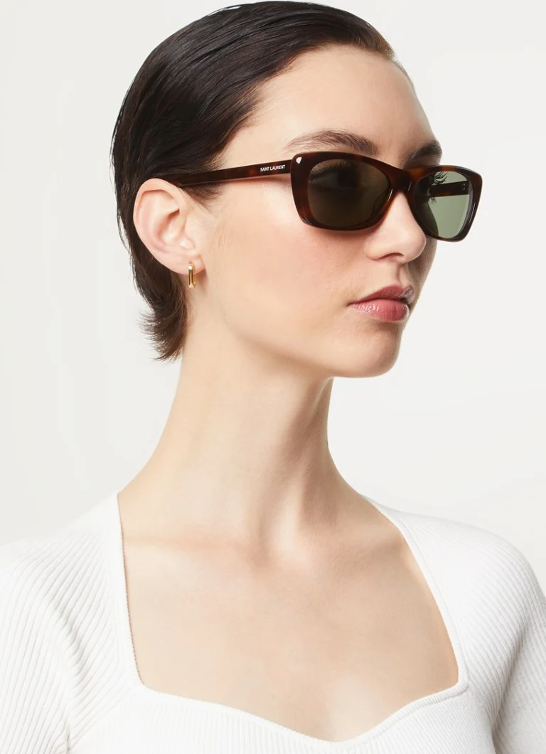 Ochelari de soare Saint Laurent SL613 cu model cat eye