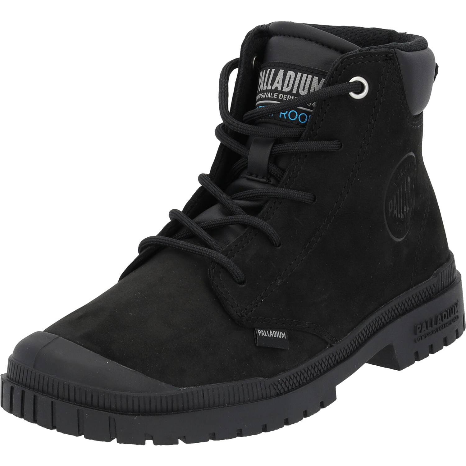 Palladium 77891, Schnürstiefeletten, Damen, Schwarz