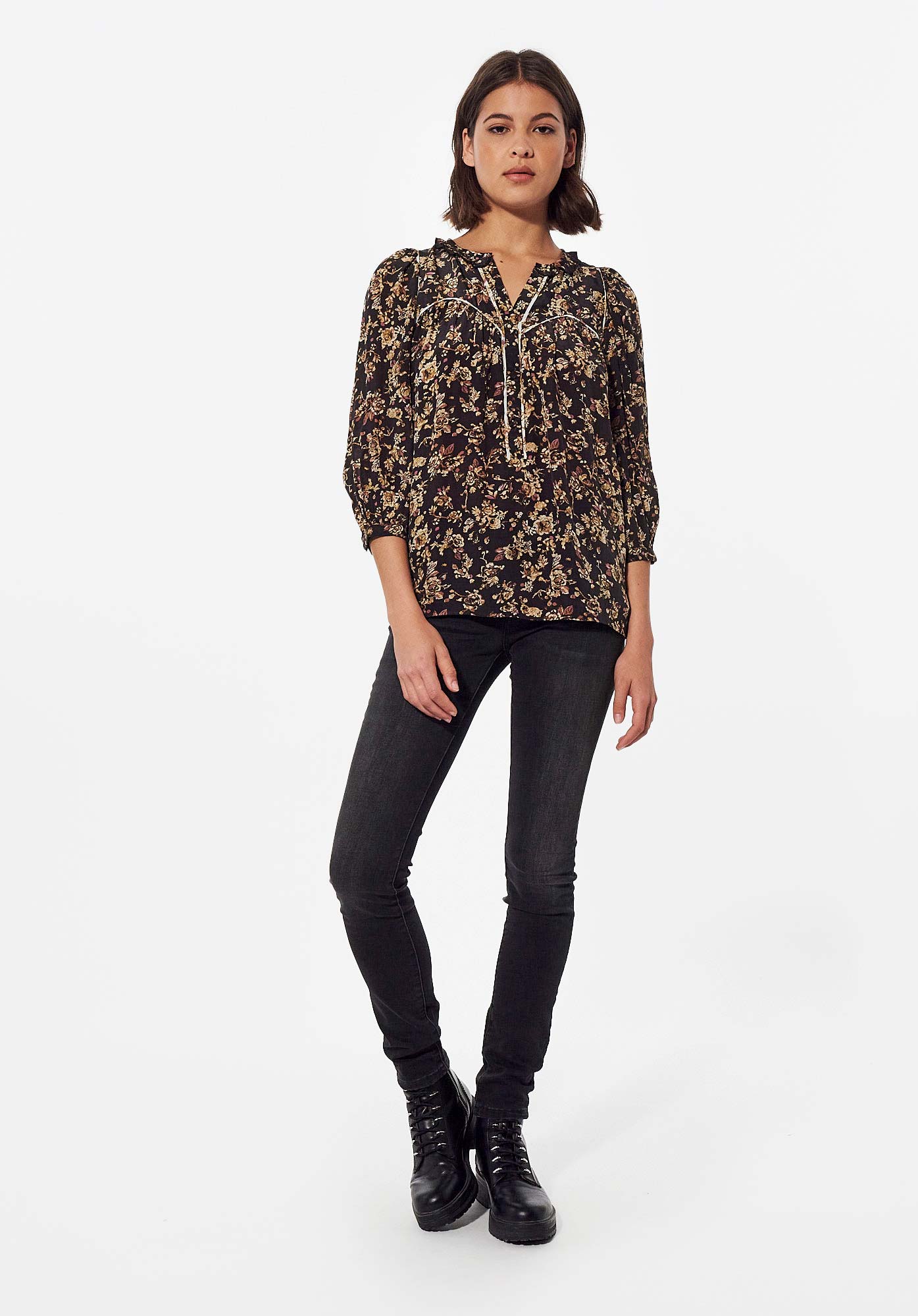 NUDIE  Blouse fleurie Femme