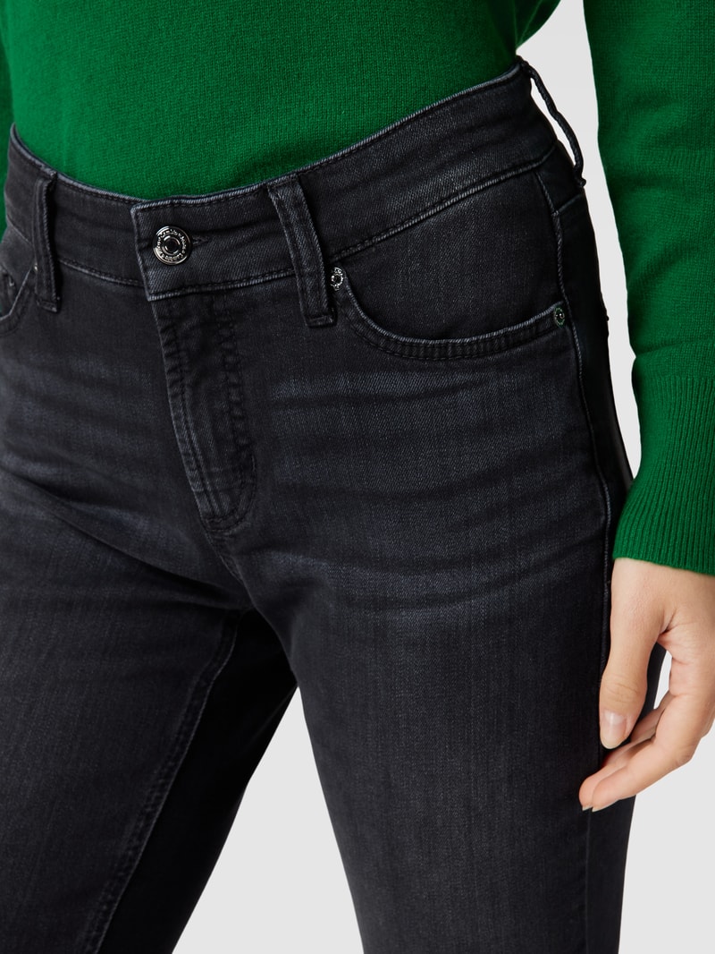 Jeans im 5-Pocket-Design Modell 'PIPER' in schwarz