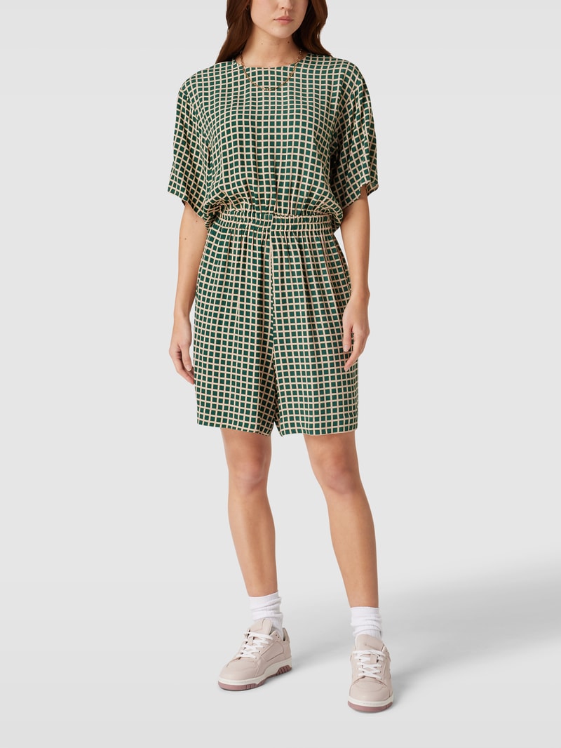 Jumpsuit mit floralem Muster in bottle