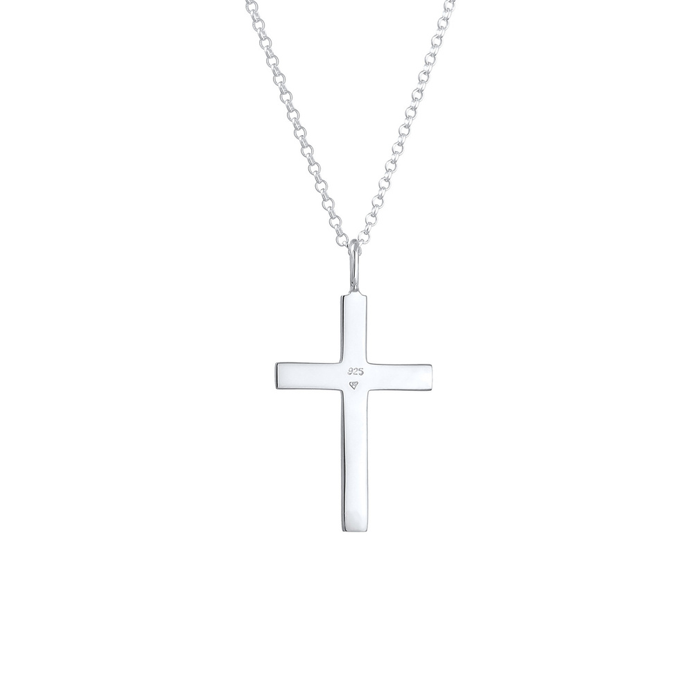 KUZZOI KUZZOI Collier Collier pour hommes en 925/1000 argent massif oxydé, plaqué or Bijoux