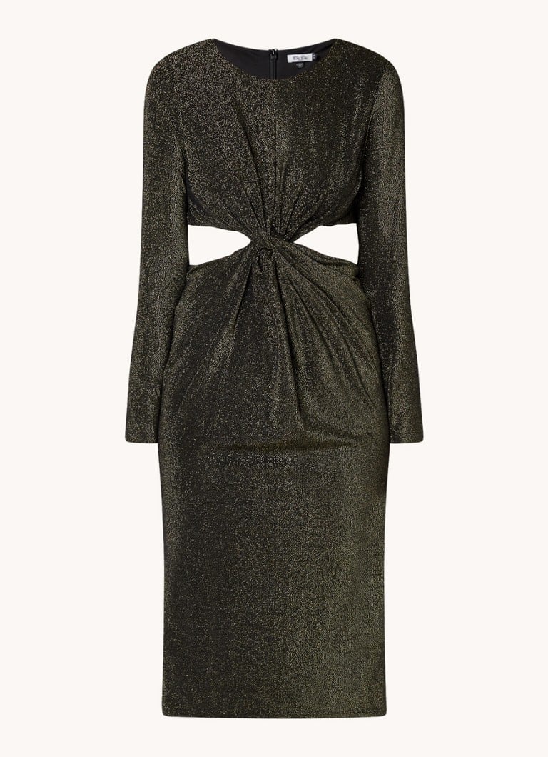 Rochie de seară Chi Chi London cu crăpături și mâneci lungi