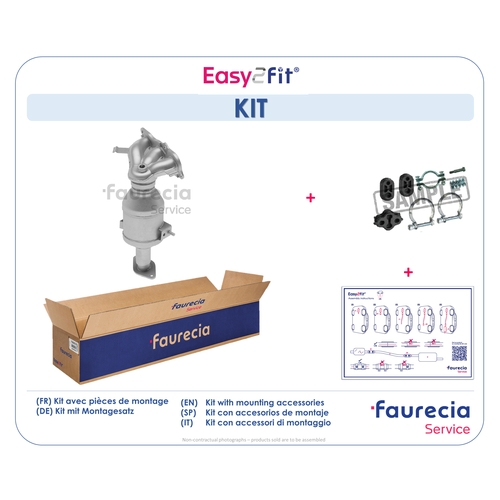 FAURECIA KRUEMMERKATALYSATOR FS15916K - ATU