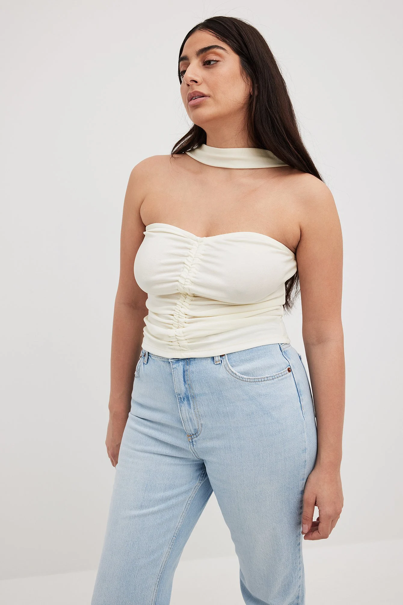 Tube-Top mit Schaldetail