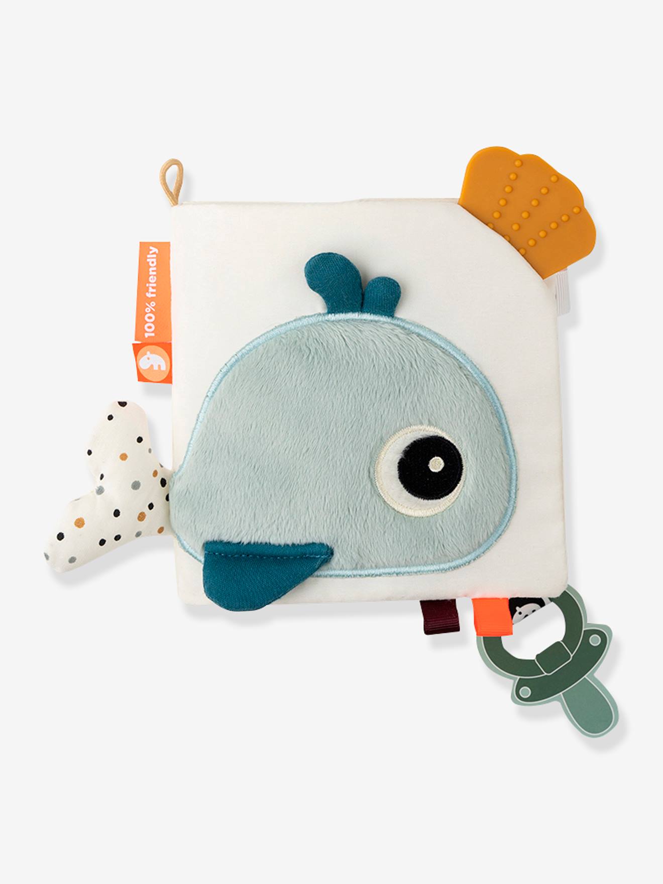Done by deer Baby Stoffbuch SEA FRIENDS DONE BY DEER - mehrfarbig