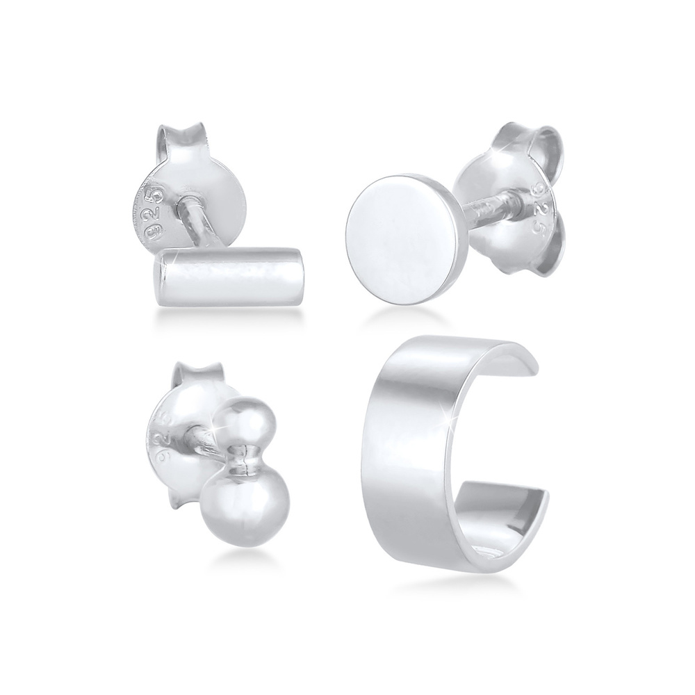 Elli Elli Boucles d'Oreilles Ensemble de clous d'oreilles pour femmes Basic Trend Blog Boucles d'oreilles