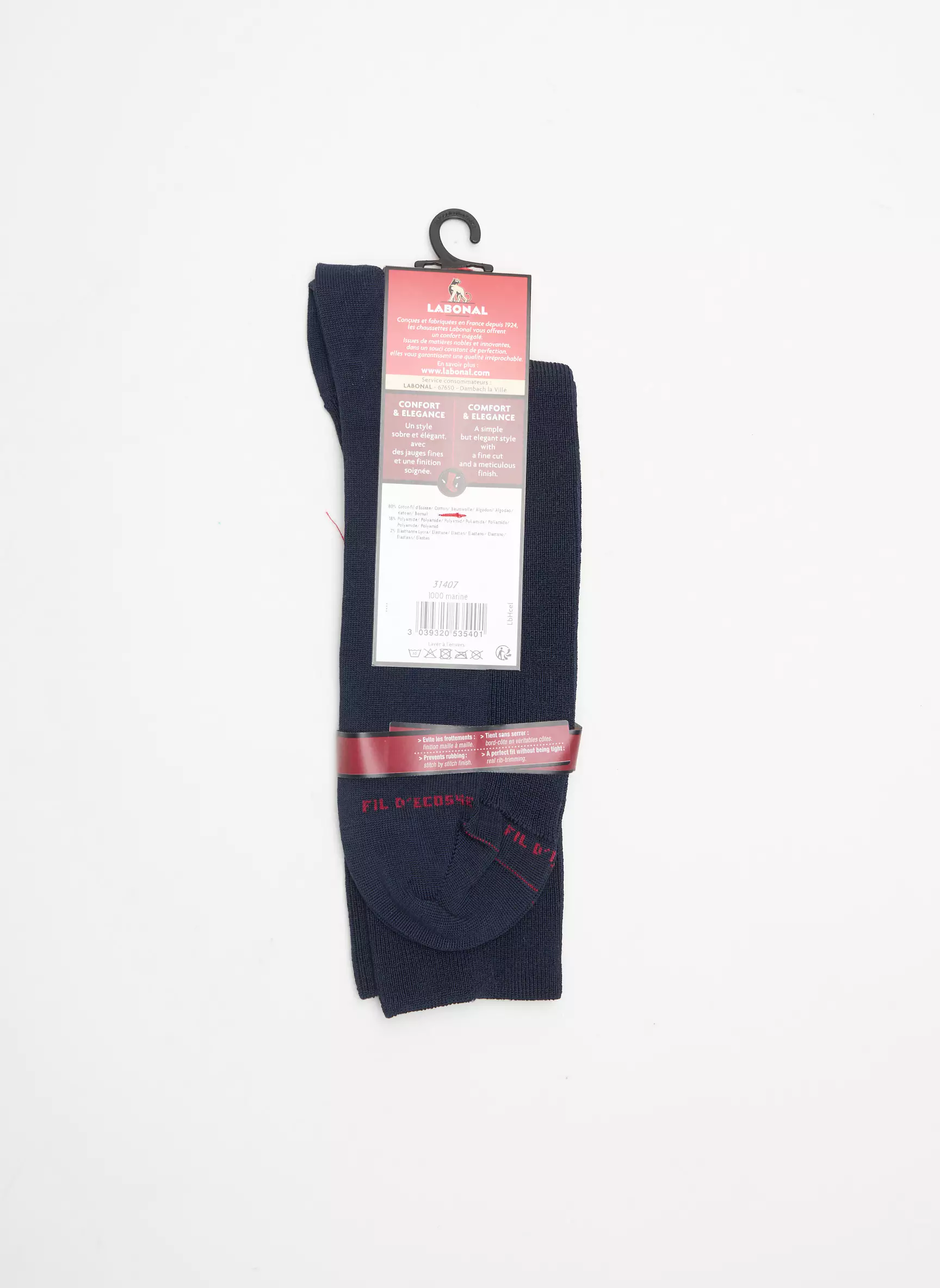 Labonal Chaussette Homme couleur bleu