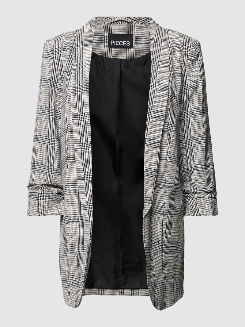 Blazer mit  Animal-Print Modell 'BOSELLA' in black