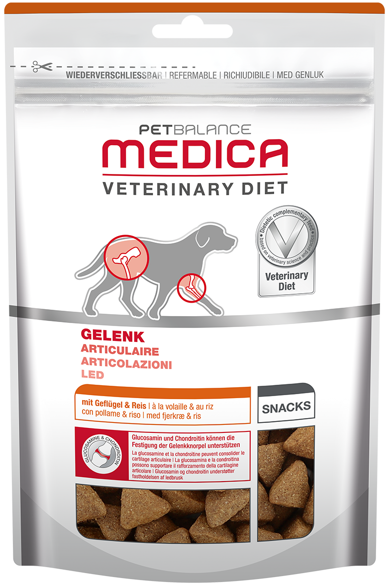 PetBalance Gelenkdiät PetBalance Medica Gelenk Snacks mit Geflügel & Reis 2 x 125g