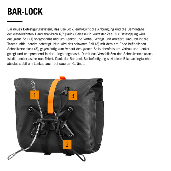 HANDLEBAR-PACK QR - Lenkertasche