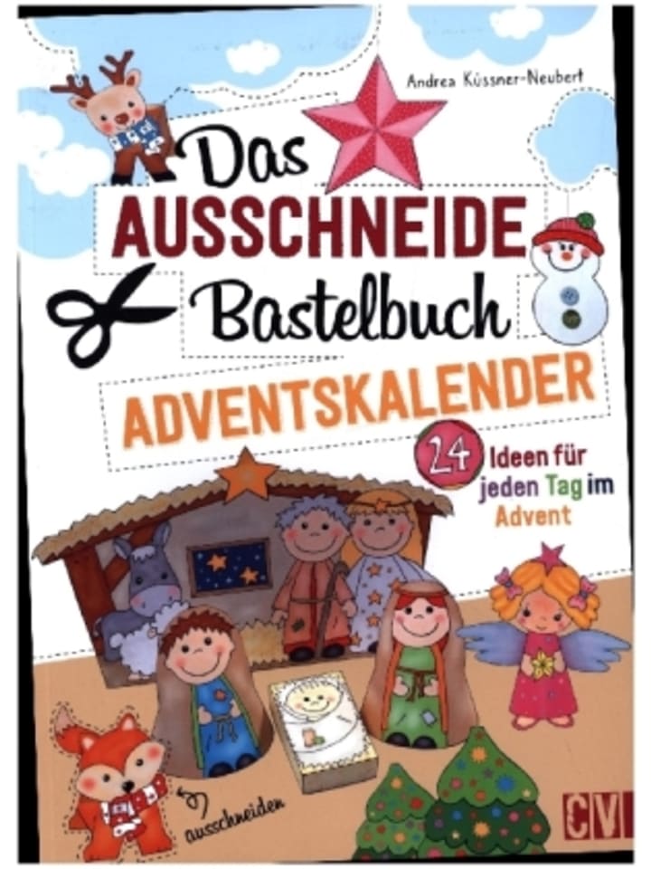Christophorus Buch - Das Ausschneide-Bastelbuch Adventskalender günstig kaufen onesize