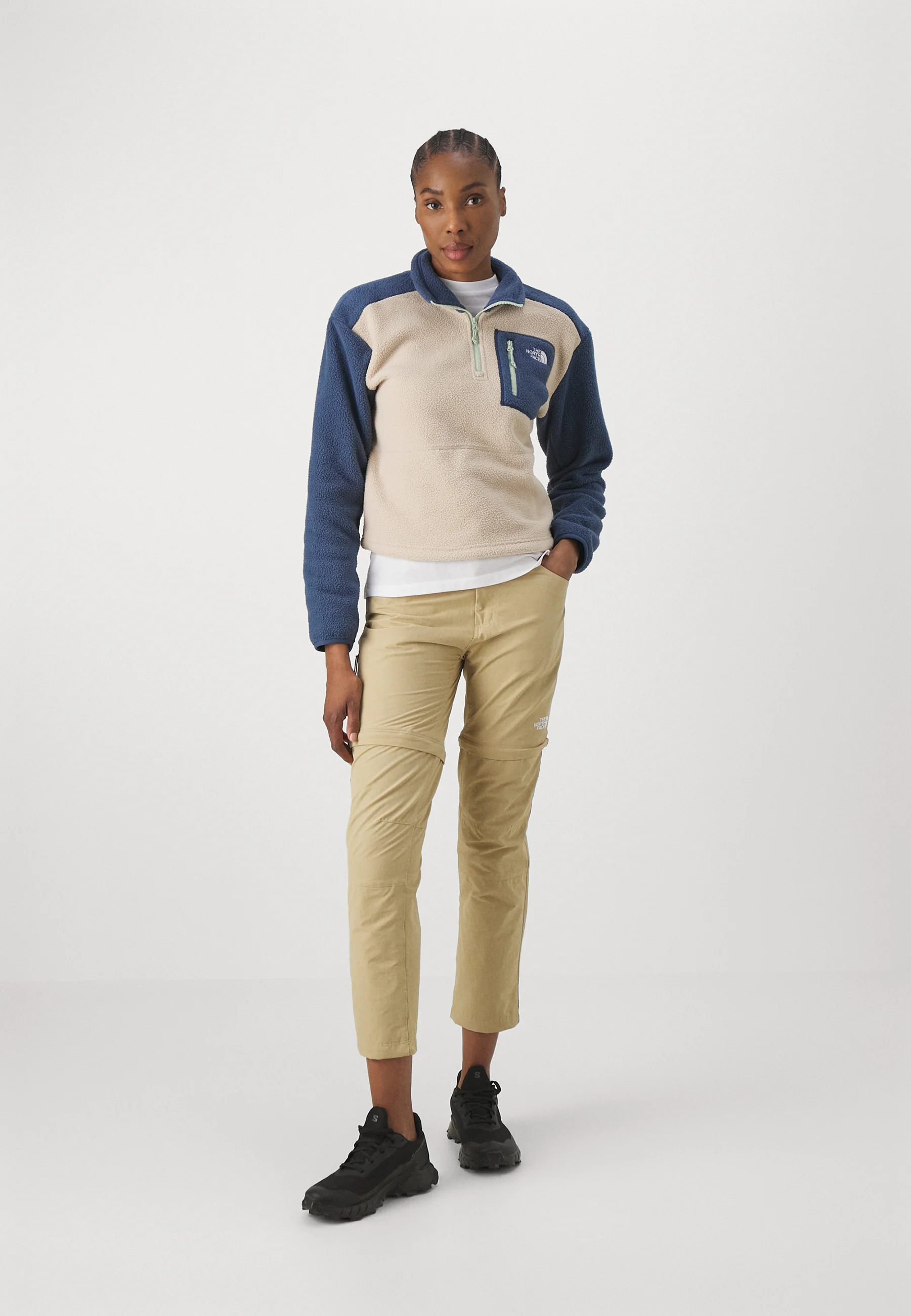 The North Face YUMIORI ¼ ZIP - Sudadera de forro polar