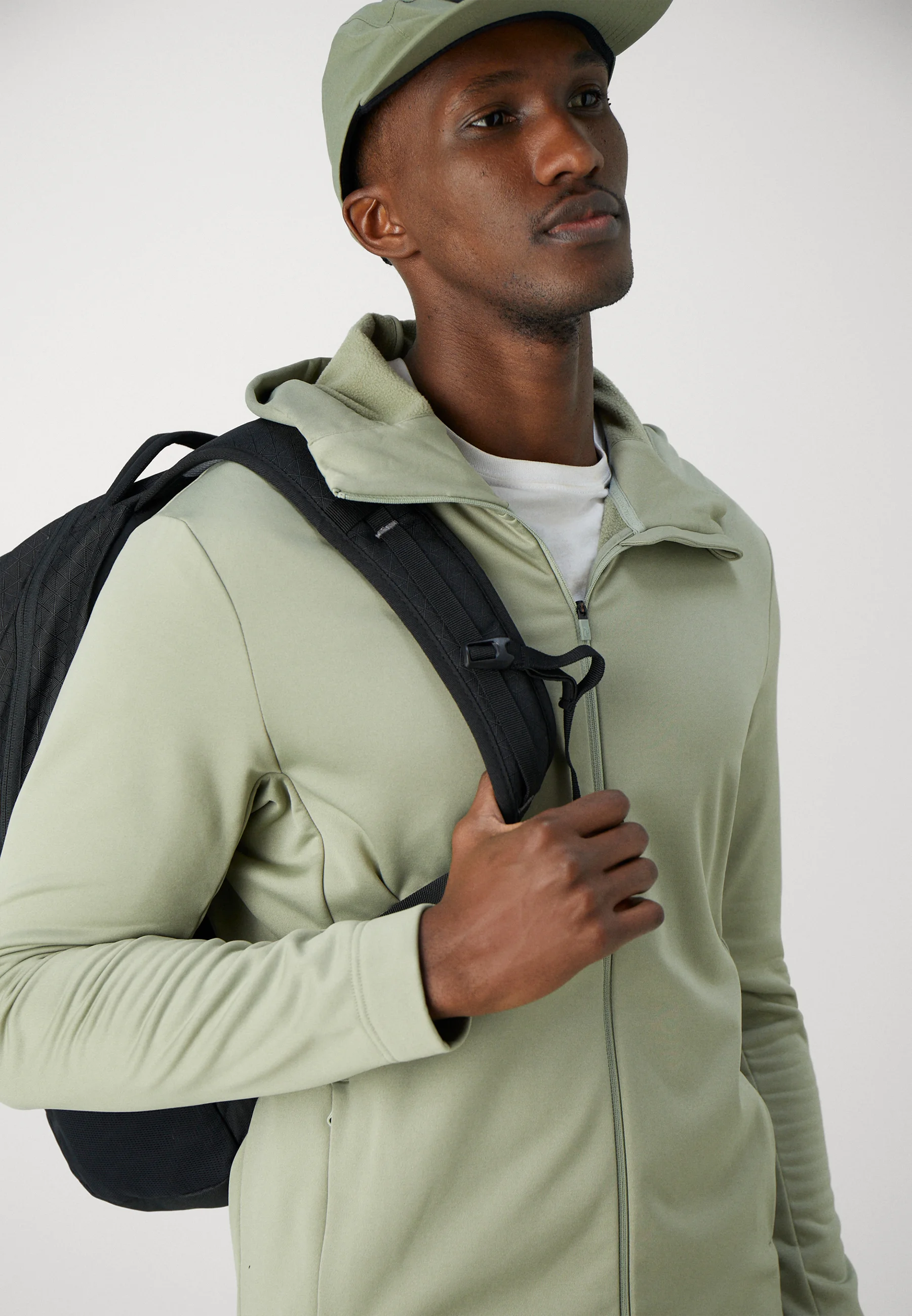 Chaqueta polar Peak Performance RIDER TECH ZIP HOOD
