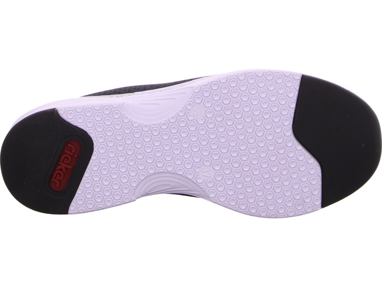 RIEKER Sportliche Slipper blau