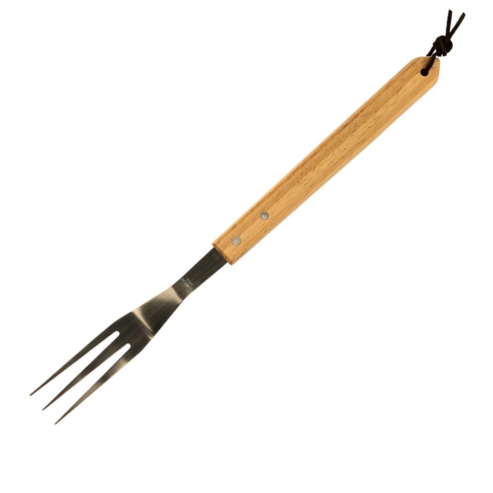 Orange85 RVS-Grillgabel aus Holz