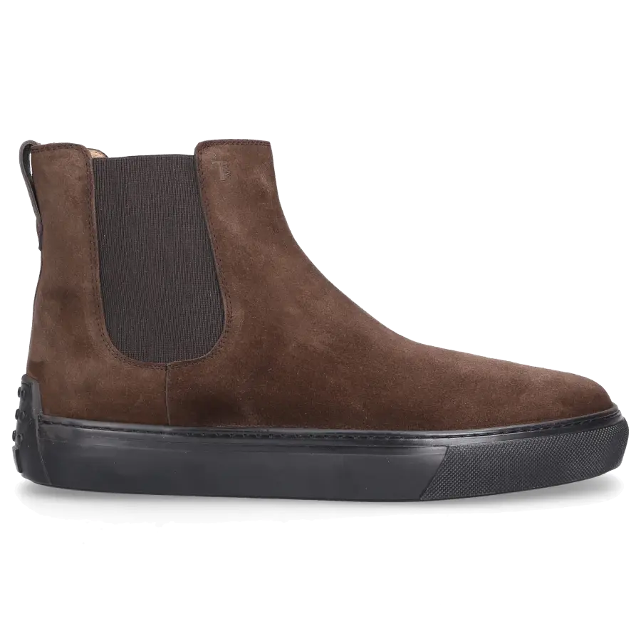 Tod's - Chelsea Boots M62C Veloursleder - braun