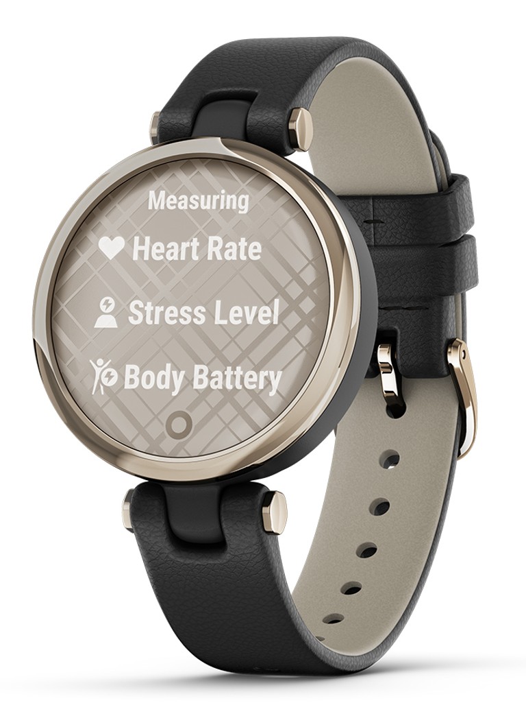Garmin Lily Cream Gold smartwatch 35mm