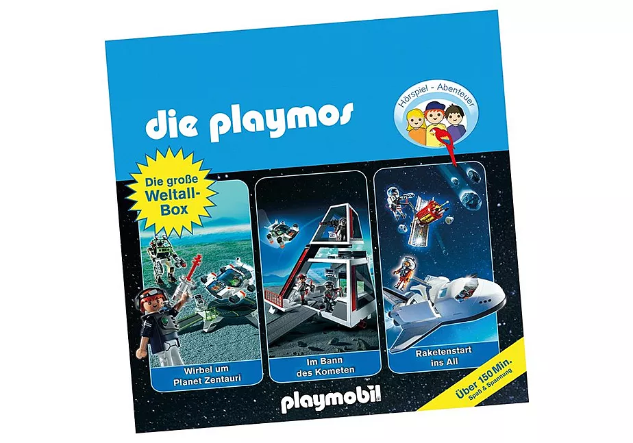 Die Playmos - H&ouml;rspiel-Box Weltall (3 CDs)