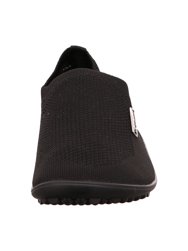 Leguano Sportliche Slipper in Schwarz günstig kaufen