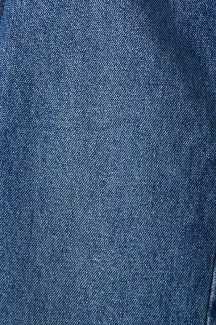 Ausgestellte Cropped-Mid-Rise-Stretchjeans