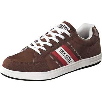 Dockers Schnürsneaker in braun