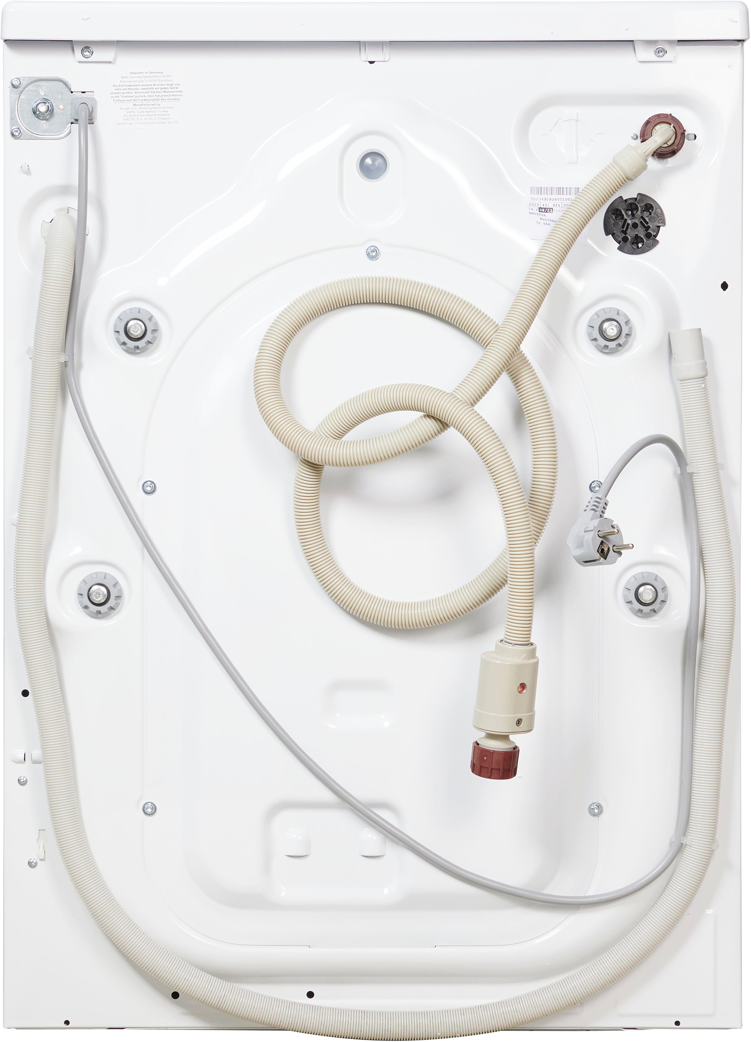 BEKO Waschmaschine WMO922A 7171742200, 9 kg, 1400 U/min, 4 Jahre Herstellergarantie