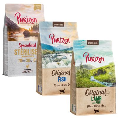 Gemischtes Sparpaket Purizon 3 x 2,5 kg