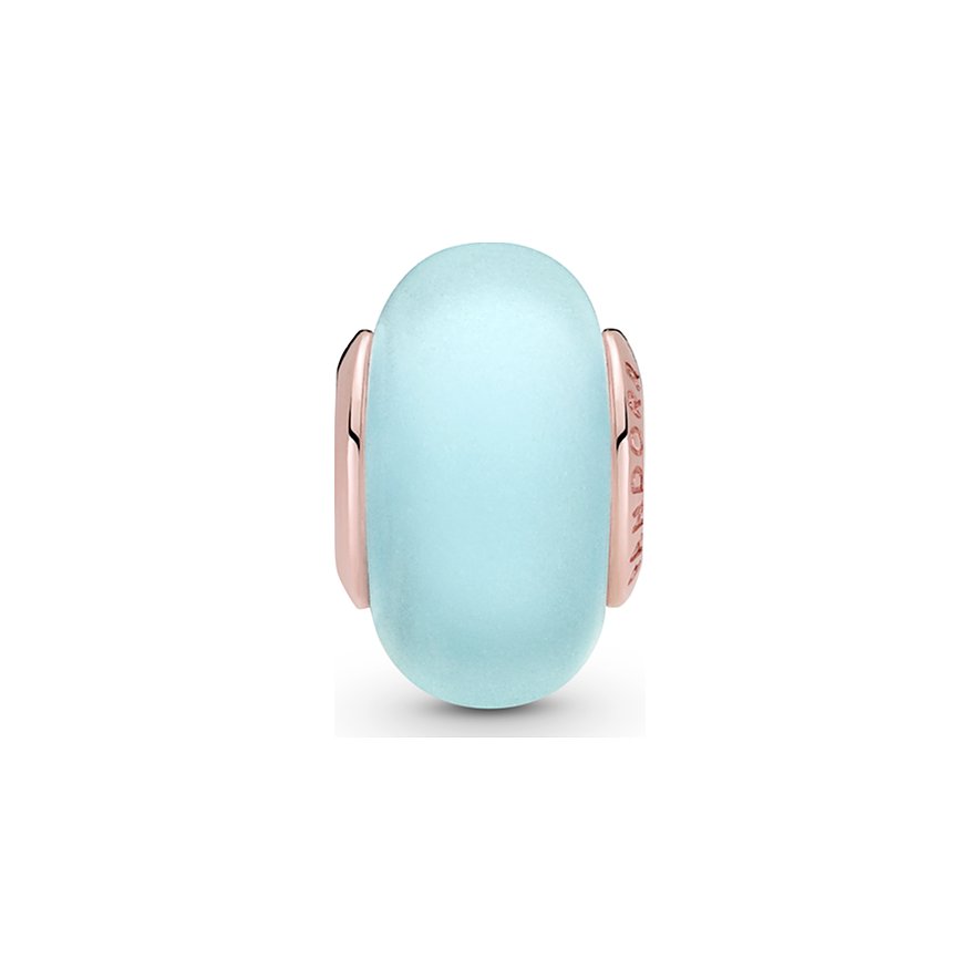 Pandora Charm Moments Mattblaues Murano-Glas