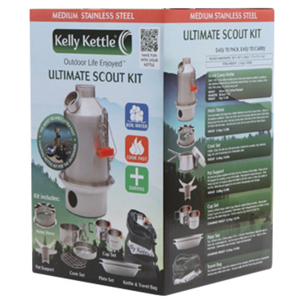 SCOUT KETTLE 1,2 L - Holzkocher