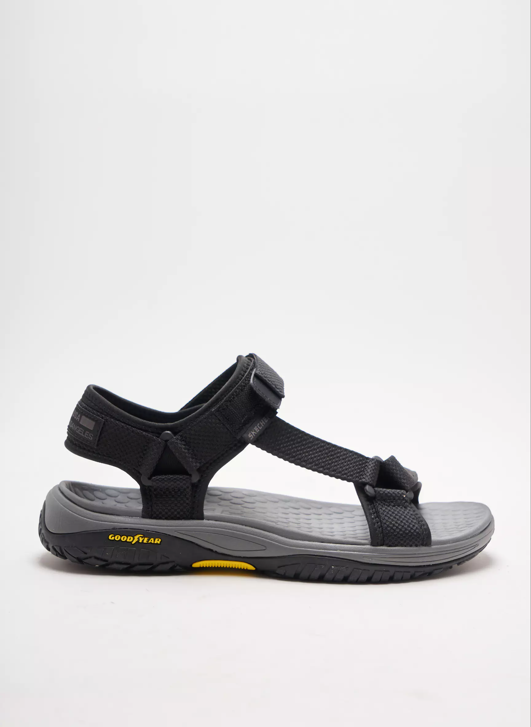 Skechers Sandales Nu Pieds Homme couleur noir