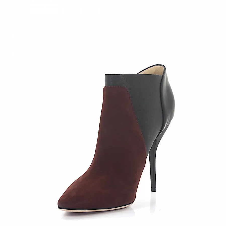 Jimmy Choo - Stiefeletten Deluxe Veloursleder - rot