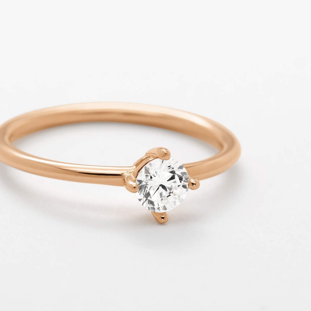 Esprit Bague pour femme 925 Argent or rose Bague