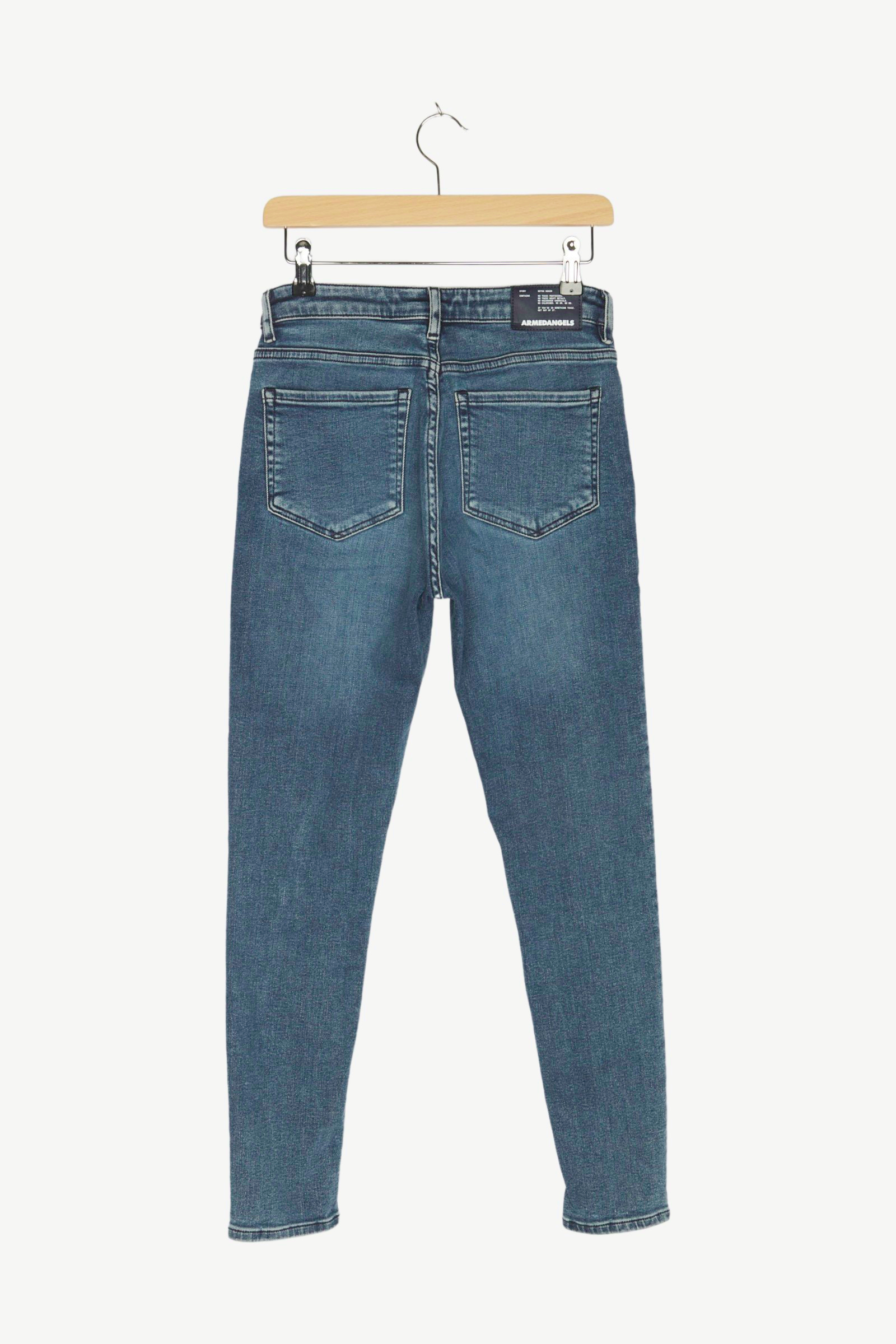 Skinny Leg Mid Waist aus Bio-Baumwoll Mix