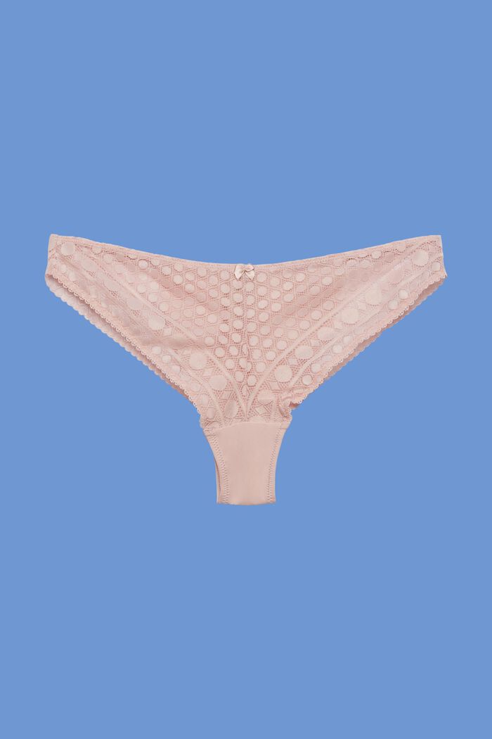 Slip aus Spitze mit knapper Po-Bedeckung