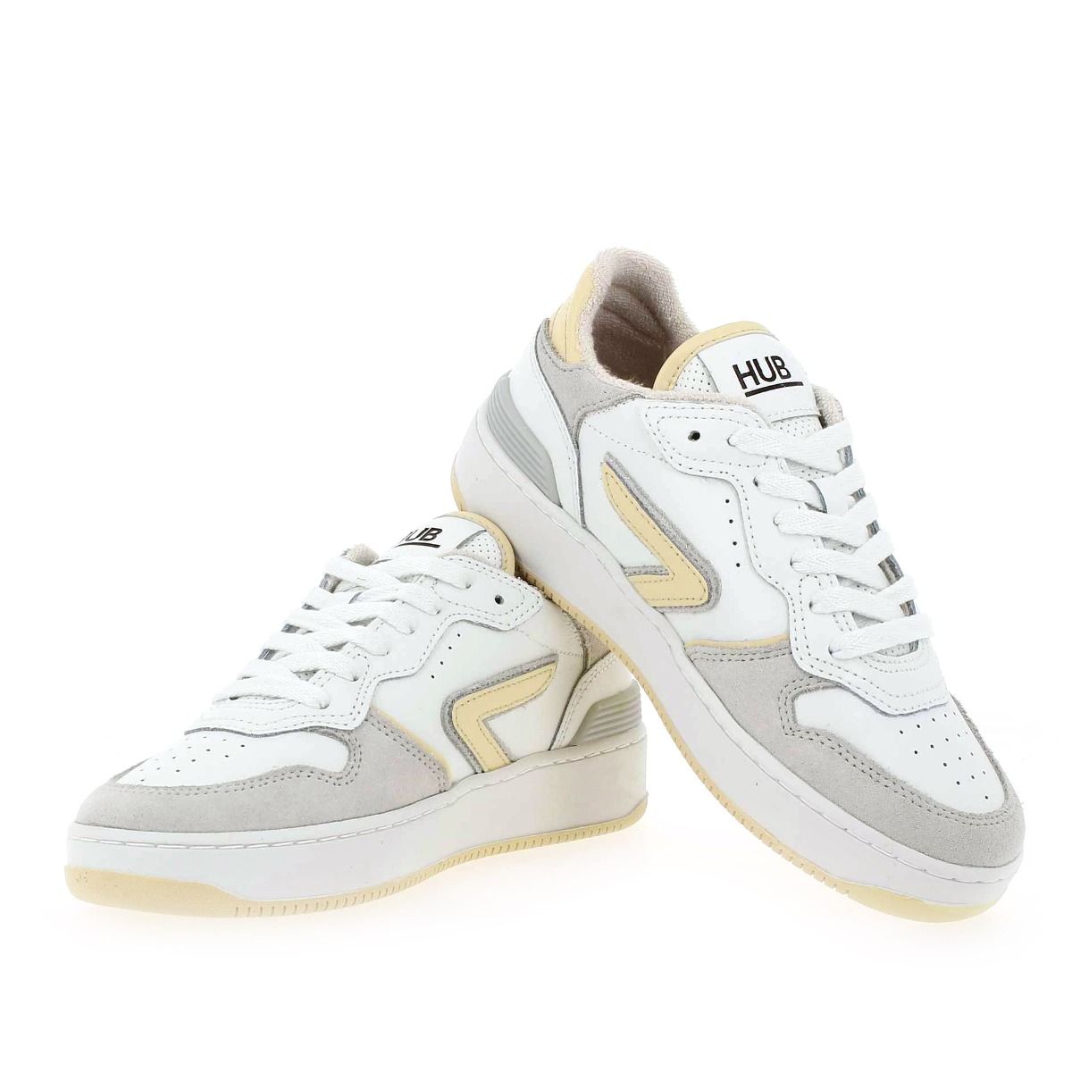 Hub  SMASH W - Blanc jaune