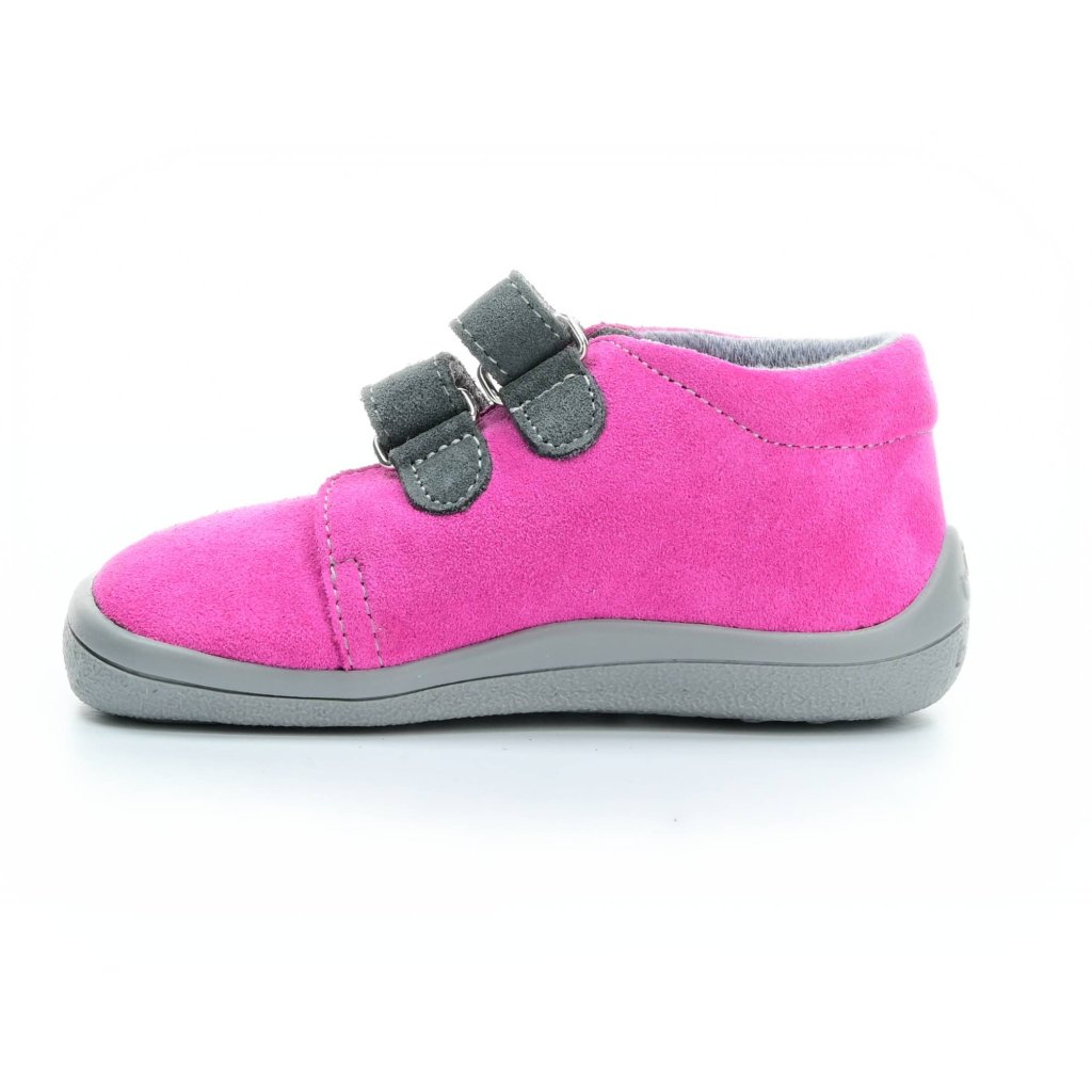 Beda Rebecca mit Membran und Hinterkappe (BF 0001/W/M/OP/FW) dunkelrosa Barfuß-Stiefeletten