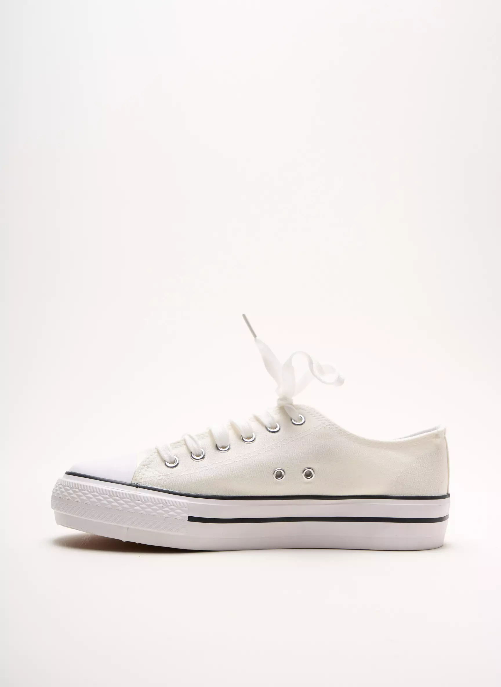 Les P Tites Bombes Baskets Femme couleur blanc