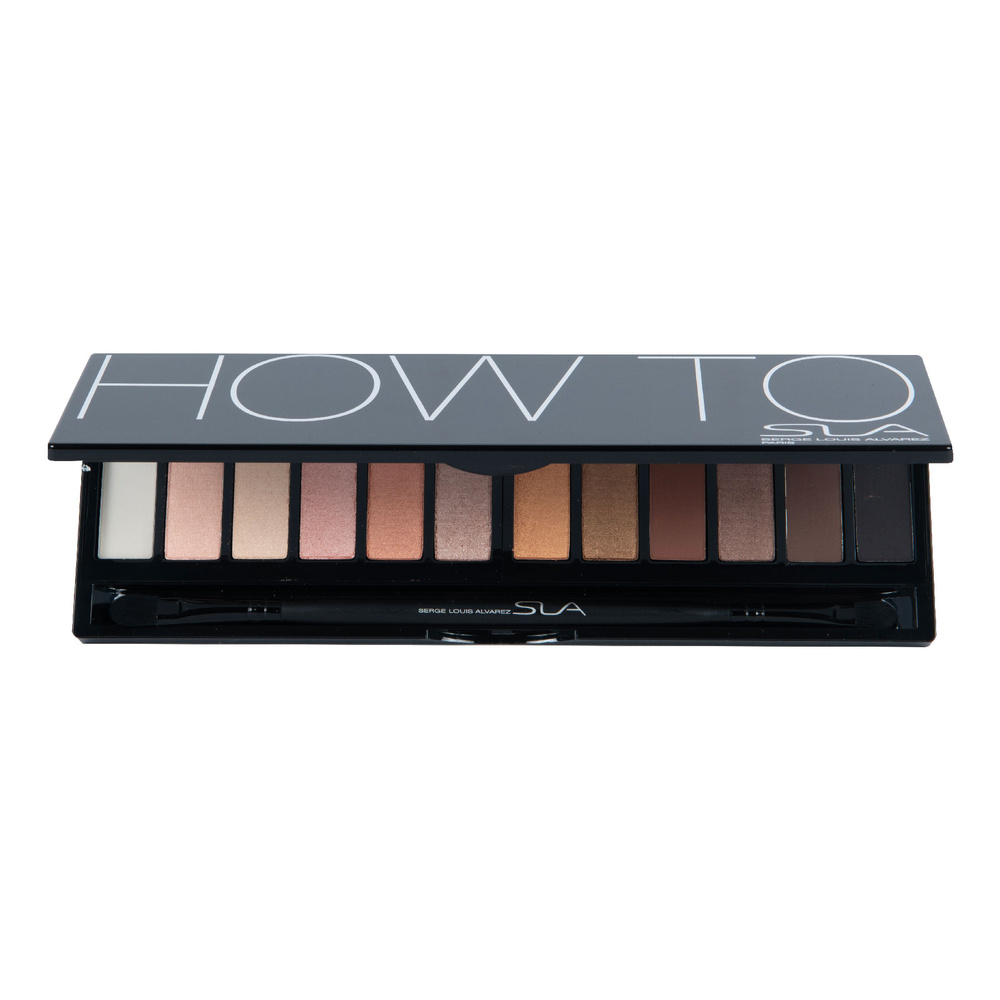 Sla Paris Palette How to 360° Palettes de fards HOW TO