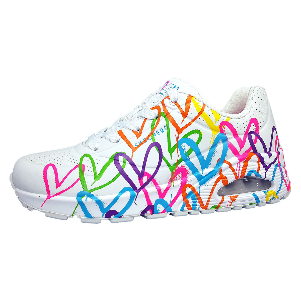 Skechers Uno Highlite Love 177981 WMLT Weiß WMLT White