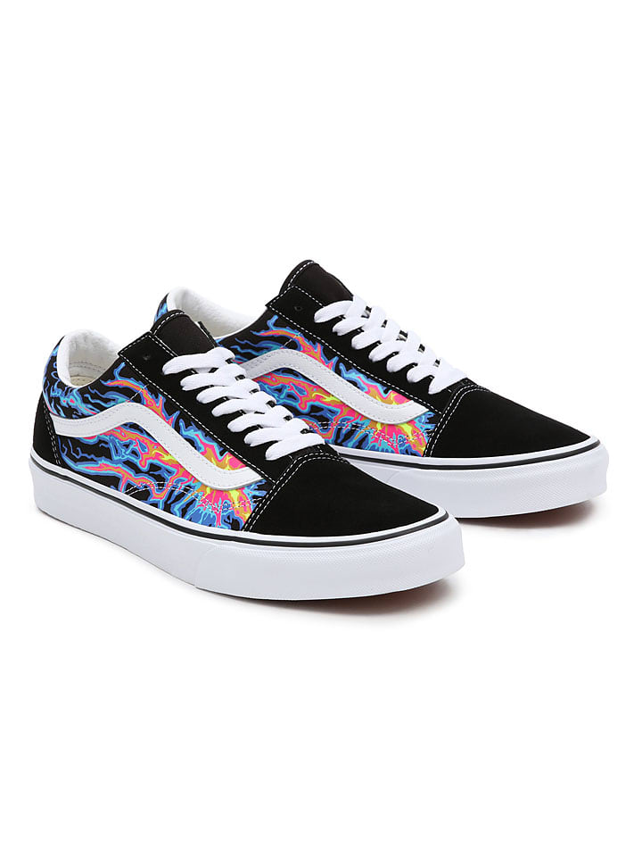 Vans Leder-Sneakers in Schwarz günstig kaufen