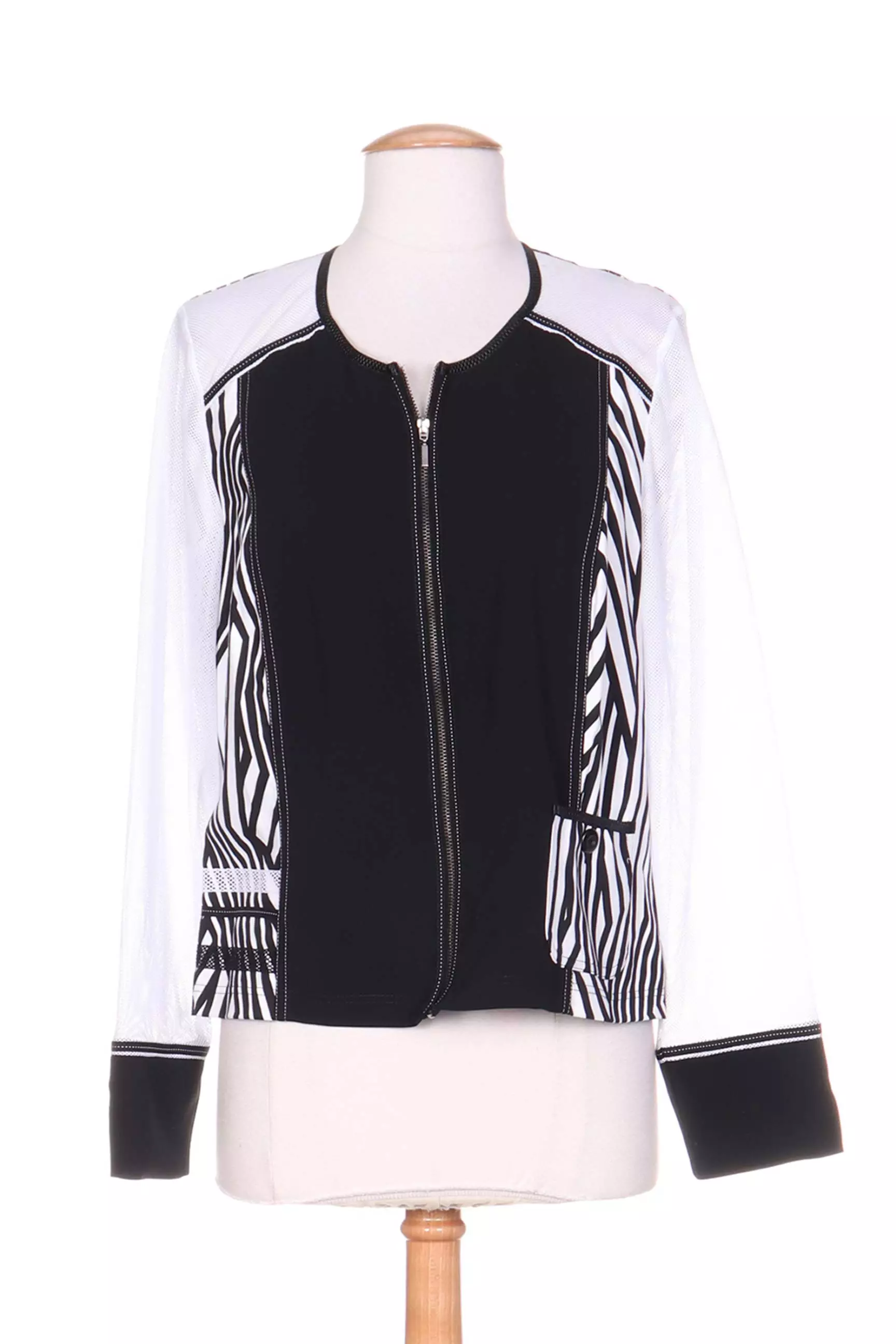 Pauporte Vestecasual Femme couleur noir