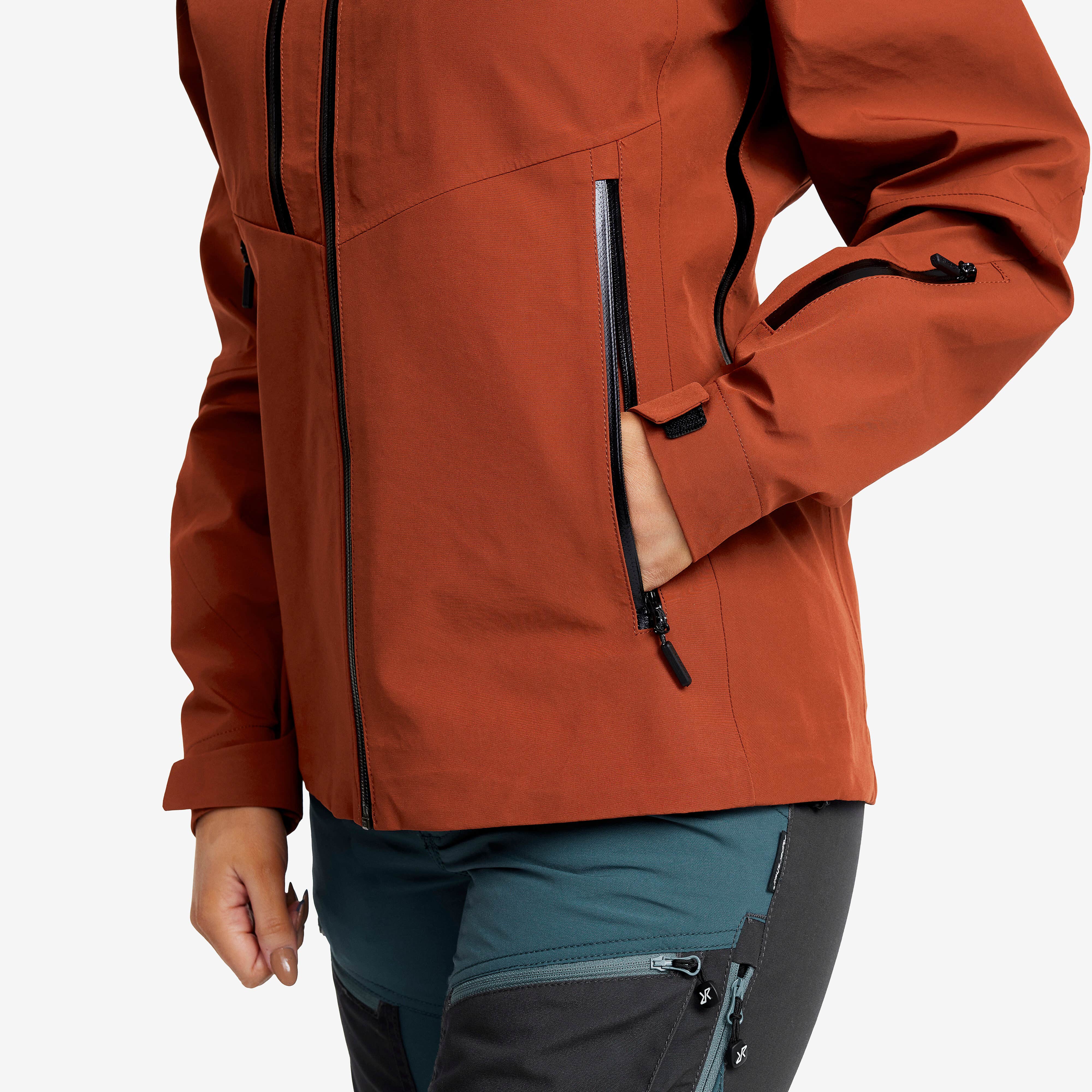 Cyclone Rescue Jacket 2.0 Femme Rusty Orange