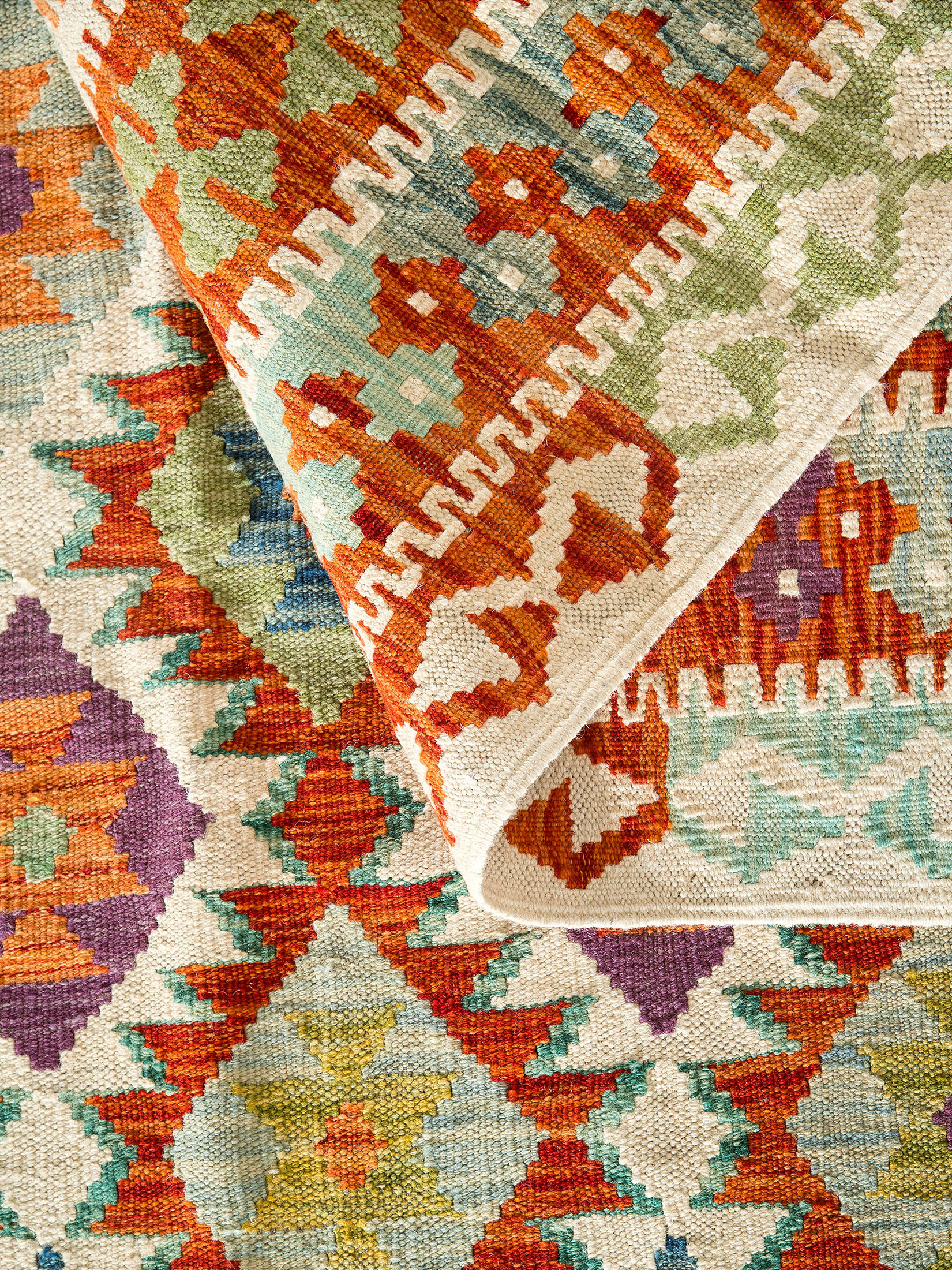 Afghan Kelim ca. 205 x 298 cm, Unikat / Einzelstück