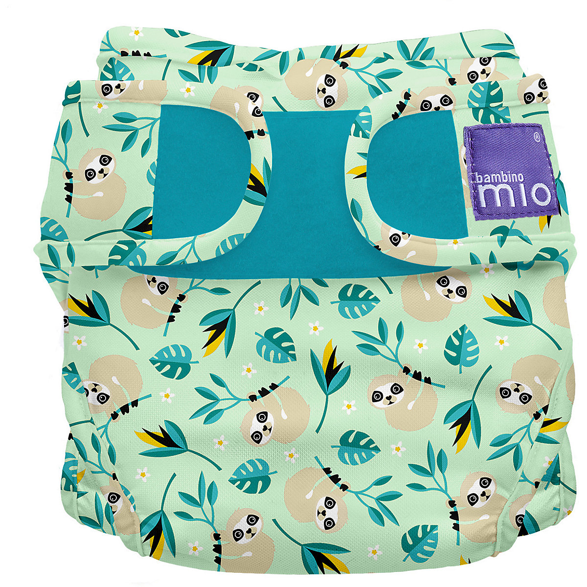 Bambino Mio, mioduo Windelüberhose, Schaukelndes Faultier, Größe 1 (<9Kg)