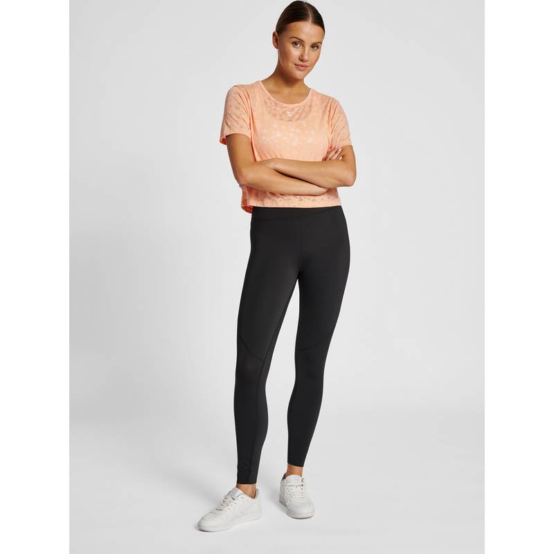 hummel hmlMT IRIS BURNOUT CROP T-SHIRT T-Shirt Damen