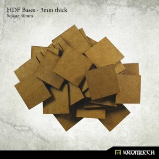 HDF Bases Square 40mm (30)
