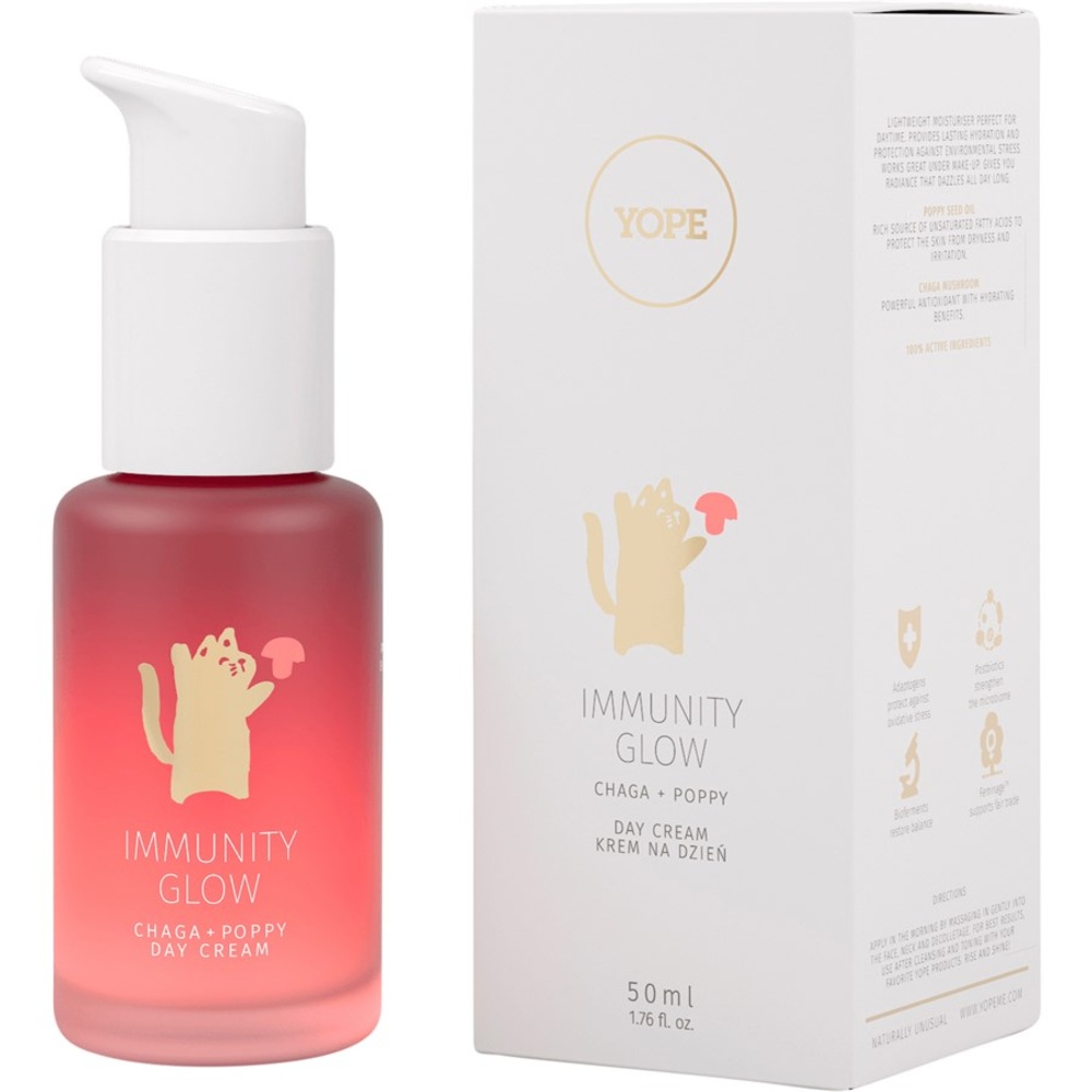 Yope Chaga & Coquelicot Immunity Glow Day Cream Créme visage